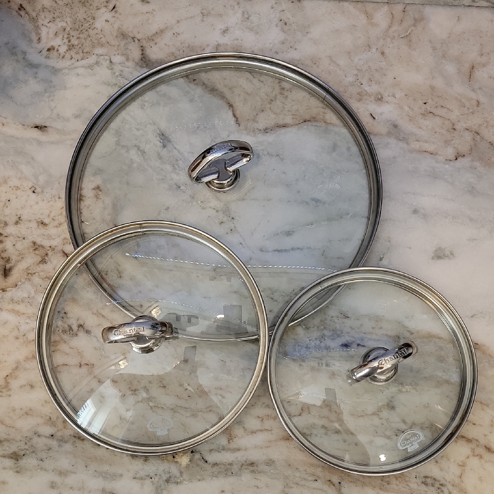 Chantal Replacement 3 Glass Lids
